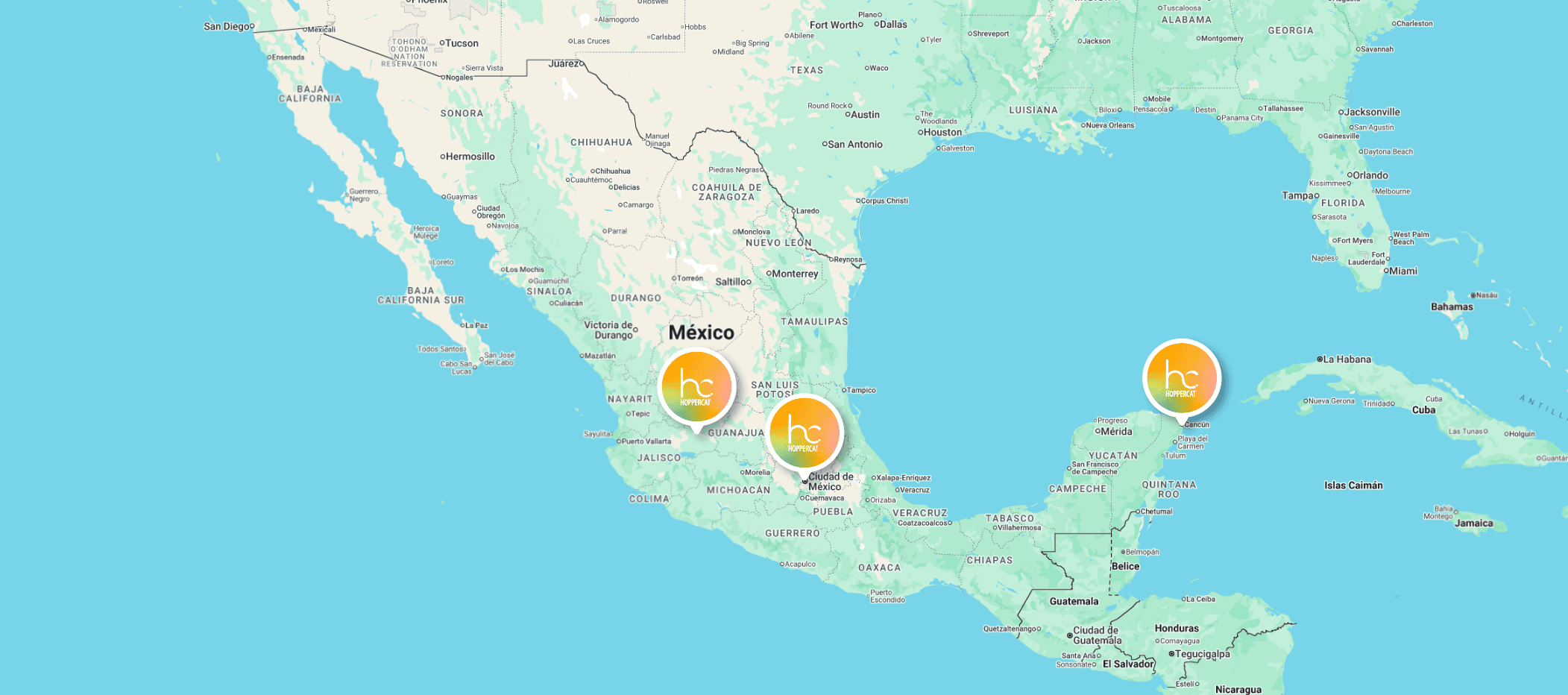 Ubicación de HopperCat